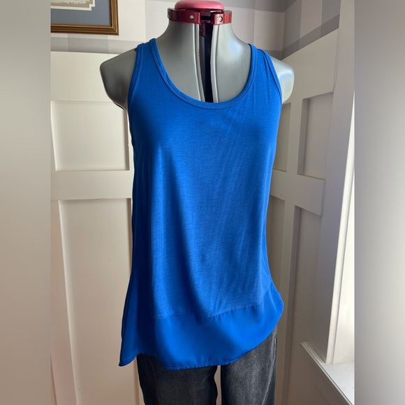 Michael Kors Blue Sleeveless Women's Top Size Small - Picture 4 of 7
